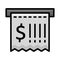 Banking, bill Vector icon which can easily modify