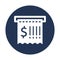 Banking, bill Vector icon which can easily modify