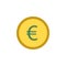 Banking, euro, coin icon. Element of Web Money and Banking icon for mobile concept and web apps. Detailed Banking, euro, coin icon