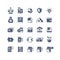 Banking finance money cash vector icons