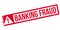 Banking Fraud rubber stamp