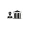 banking loan, money loans - piggy icon - finance and economy symbol