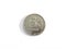 Banknote. Russian coin from metal round shape