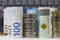 Banknotes and coins of Polish and Swiss money