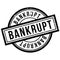 Bankrupt rubber stamp