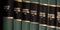 Bankruptcy Law Books on Shelf for Legal Reference