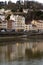 Banks of the Saone river in Lyon at dawn