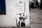 Banksy\'s \'London Doesn\'t Work Graffiti\' in the City of London