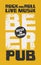 Banner for beer pub with live rock-n-roll music