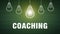 Banner Coaching - bulbs and text