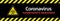 Banner Coronavirus contact ban in Germany