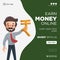 Banner design of earn money online