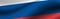 Banner with the flag of Russia. Fabric texture of the flag of Russia