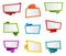 Banner Label Ribbon Tag Origami Vector