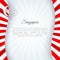 Banner Singapore flag on a white background Curved pattern red lines with text Singapore Patriotic background for business card