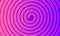 Banner with spiral, magic pink circle, graphic design element