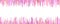 Banner template - horizontal vector graphic from vertical stripes in pink tones on white background