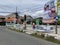 banners, flags and billboards from political parties in Indonesia