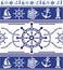 Banners with Nautical symbols