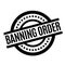 Banning Order rubber stamp