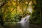 Bano de Diana waterfall, Monasterio de Piedra, Nuevalos, Zaragoza, Spain