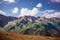 Banowka and Trzy Kopy - Western Tatra Mountains Range summits during sunny autumn day