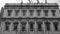 Banqueting House in London, black and white