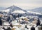 Banska Stiavnica - calvary in winter