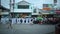 BANTAYAN, PHILIPPINES - JANUARY 5, 2018: Procession of faithful Christians in Manila in the Philippines. Celebration of