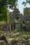 Banteay Kdei rear entrance framed by trees