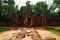 Banteay Srei temple entrance, Angkor, Cambodia