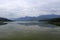 Bantou reservoir under thick clouds