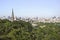 Baochu Pagoda and Hangzhou skyline, China