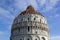 The baptistery Saint John of Pisa Tuscany Italy.