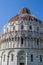 The Baptistry of San Giovanni of Pisa, Italy