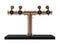 Bar Beer Pump Tower Bronze 3d Render Dispenser