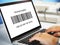 Bar Code Order Tracking Number Concept