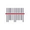 Bar Code related vector icon