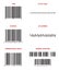 Bar Codes (Various)