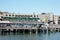 BAR HARBOR, MAINE: Walkway and view of the port.