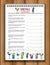 bar and restaurant drinks menu template with hand drawn colorful collection of cocktails on the wooden background.
