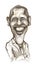 Barack Obama caricature