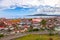 Baracoa Bay on Cuban Atlantic Coast and City Urban Skyline