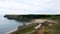 Barafundle bay beach panorama