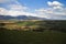 Baranec hill, view from Haj-Nicove to the part of Western Tatras with snow-snowy peaks of the Baranec hill