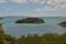 Barbados coast coastline carribbean island landscape Green blue clouds