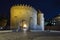 Barbakan gate to the Old Town in Warsaw