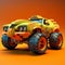 Barbarian Hot Wheels: Action-packed Cartoon Animation With Big Tires