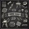 Barbecue Chalkboard Set