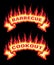 Barbecue Cookout Fire Flames Banner